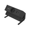 0043859806737-Fellowes Power Desk - Coupe-circuit (montable sur pince) - 30 watt - connecteurs de sortie : 1 (Type E, U-P_405272876_1-0