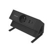 0043859806737-Fellowes Power Desk - Coupe-circuit (montable sur pince) - 30 watt - connecteurs de sortie : 1 (Type E, U-P_405272876_2-5