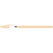 3086124135542-BIC - Stylo Bille - Cristal Pastel - Corps Orange - Encre Bleue - Moyenne--0