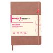 3663619252276-Rhodia - Carnet A5 ligné - 14,8 x 21 cm - Bois de rose--0
