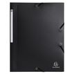 3130630557012-Carpeta con gomas Exacompta Opak A4 de polipropileno reciclado negro--0