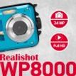 3760265541812-Agfaphoto - Appareil Photo Waterproof Realishot WP8000 - Bleu--5