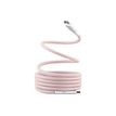 3303170118221-T'nB - Câble USB-C (M) pour USB-C (M) - 1.5 m - rose--1