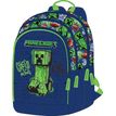 5407009694455- - Sac à dos - with 3 compartments, 42 x 31 x 20 cm - Minecraft--0