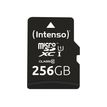 4034303028801-Intenso Premium - Carte mémoire flash (adaptateur microSDXC vers SD inclus) - 256 Go - UH-P_405273061_2-0