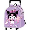 5411217162309-Sac à roulettes Trolley Kuromi 3D - 32x11x26cm--0