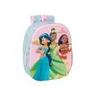 8412688596393-Mochila infantil 3D Safta Princesas Disney--0
