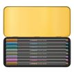 4006381632539-STABILO Pen 68 metallic KPop Demon Hunters - Feutre métallisé - Boîte métal de 8--1