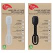 3173740258363-Mini lampe SMILE "Flex" - Lampe de lecture rechargeable - blanc ou noir--0
