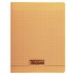 3210330181080-Calligraphe 8000 - Cahier polypro 17 x 22 cm - 48 pages - grands carreaux (Seyes) - orange--0