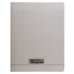 3210330181066-Calligraphe 8000 - Cahier polypro 17 x 22 cm - 48 pages - grands carreaux (Seyes) - gris--0