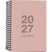8435603323782-Agenda anual Mimbek 2027 A6 día por página tapa de polipropileno Rosa--0