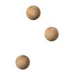 5708573203204-Naga Blist Aimants Bois - Lot de 3 aimants boule en chêne, diamètre 2 cm--0