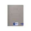3700475446019-L'Écolier Cahier 24x32 192 pages Seyès PP 90g - Gris--0