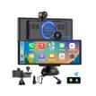 3304490448517-Écran CarPlay & Android Auto 10,26'' avec Dashcam 2K WE - Écran tactile panoramique avec Bluetooth--2