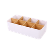 404052807684-Organiseur de Bureau PP Blanc Bambou - 26,7 x 13,1 x 8 cm--5