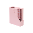 404052807783-Set de 4 Organiseurs Rose - Pot à Stylos - Porte-Magazines - Porte-Lettres--9
