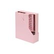 404052807783-Set de 4 Organiseurs Rose - Pot à Stylos - Porte-Magazines - Porte-Lettres--1