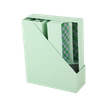 404052807790-Set de 4 Organiseurs Vert PP - Pot à Stylos - Porte-Magazines - Porte-Lettres--6