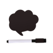 404052807967-Bloc Mémo Magnétique avec Marqueur Effaçable - Forme Nuage - 9 x 8 cm--2