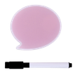 404052807981-Bloc Mémo Magnétique avec Marqueur Effaçable - Forme Bulle - 9 x 8 cm--7