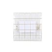 404052808032-Pêle-Mêle Mémo - Grille Métallique - 50 x 50 cm - 4 Pinces Incluses - 2 Vis et 2 Chevilles Fournies--1