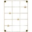 404052808049-Pêle-Mêle Mémo - Grille Métallique - 21 x 28 cm - 4 Aimants Inclus--6