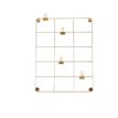 404052808049-Pêle-Mêle Mémo - Grille Métallique - 21 x 28 cm - 4 Aimants Inclus--5