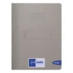 3700475445913-L'ÉCOLIER Cahier 24x32 cm 96 pages Seyès PP gris 90g (44591)--0