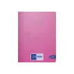 3700475446033-Cahier piqué 24x32cm 192 pages Seyès rose 90g L'ÉCOLIER--0