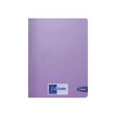 3700475446040-L'ÉCOLIER Cahier 24x32 cm 192 pages Seyès Violet PP 90g (44604)--0