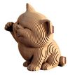 4820191134614-Cartonic - Puzzle 3D Trio de Chatons - Carton naturel-P_405280904_3-2