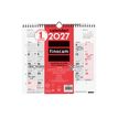 8422952420842-Finocam Calendario Neutro De Pared Para Escribir 2027 – 265 x 245 mm--0