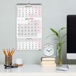 8422952424222-Finocam Calendario Neutro De Pared Para Escribir 3 Meses Vista 2027 – 236 x 430 mm--1
