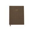 8421938137507-Agenda anual Dohe Zenith semana vista Wire-O 15 x 21 cm marron--1