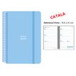 8412885263470-Agenda anual Senfort 2027 semana vista con espiral y tapa de polipropileno azul – 13,5 x 21 cm – en--0