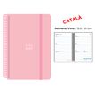 8412885263487-Agenda anual Senfort 2027 semana vista con espiral y tapa de polipropileno rosa – 13,5 x 21 cm – en--0