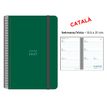 8412885263654-Agenda anual Senfort 2027 semana vista con espiral y tapa de polipropileno verde oscuro – 13,5 x 21 c--0