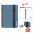 8412885263708-Agenda anual Senfort 2027 día por página con espiral y tapa foam con goma ancha plomo – 13,5 x 21 c--0