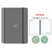 8412885263586-Agenda anual Senfort 2027 día por página con espiral y tapa de polipropileno gris – 16 x 23,5 cm 