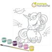 3609510530181-Kit artisanal : Avenue Mandarine Graffy Paint - Carton à peindre licorne - 20x20 cm - Lic-P_405283444_2-1