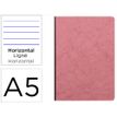 3329687954664-Clairefontaine - Age Bag Nomaddict - Carnet Brochure A5 - 14,8 x 21 cm - 192 Pages Lignées - Rose--0