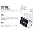 3571211558194-FORCE - Kit main libre - écouteurs sans fils avec réducteur de bruit - blanc--2