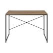 3664944785965-Bureau LOKA - 110cm - Pieds métal - plateau imitation bois--1