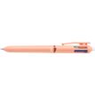 -BIC - Stylo Bille 4 Couleurs 3+1 HB - Pointe Moyenne 1 mm - Encres Bleu, Noir et Rouge - Mine HB 0,7 mm - Corail et --0