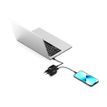 3567042031807-PORT Connect - Adaptateur secteur - GaN II, avec câble de 2 m - 65 W - 3 connecteurs de sortie (2 x USB-C, USB type A) - -P_405287955_9-6