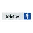 40580272-Pickup - Plaque de signalisation - 165 x 44 mm - toilettes pour hommes-P_4058027_1-0