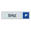 40580586-Pickup - Plaque de signalisation - 165 x 44 mm - tirez (horizontal)-P_4058058_1-0