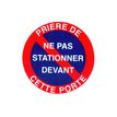 41278536-Pickup - Plaque de signalisation ronde - 180 mm (diamêtre) - parking interdit-P_4127853_1-0