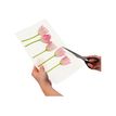 4004360995972-Sigel - Films transparents adhésifs (spécial vitrophanie) A4 - 4 feuilles-Angle gauche-4